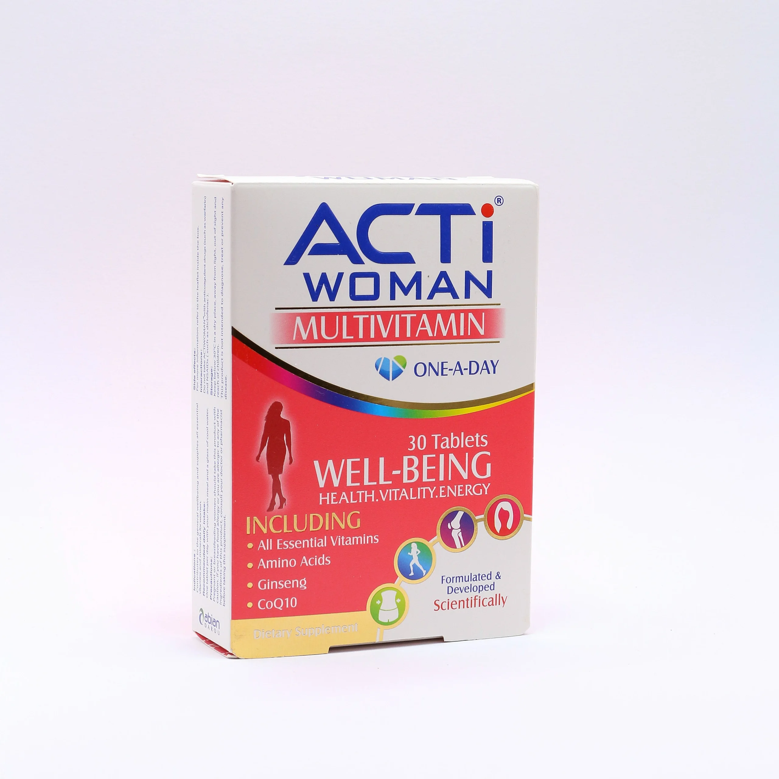 actiwoman مولتی ویتامین اکتی وومن (acti woman) - 30 عددی - Image 1