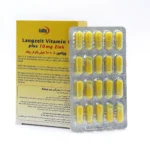 کپسول ویتامین C و زینک (۱۰ میلی گرم) یوروویتال (vit c zinc 10 eurhovital) - 60 عددی - Image 2