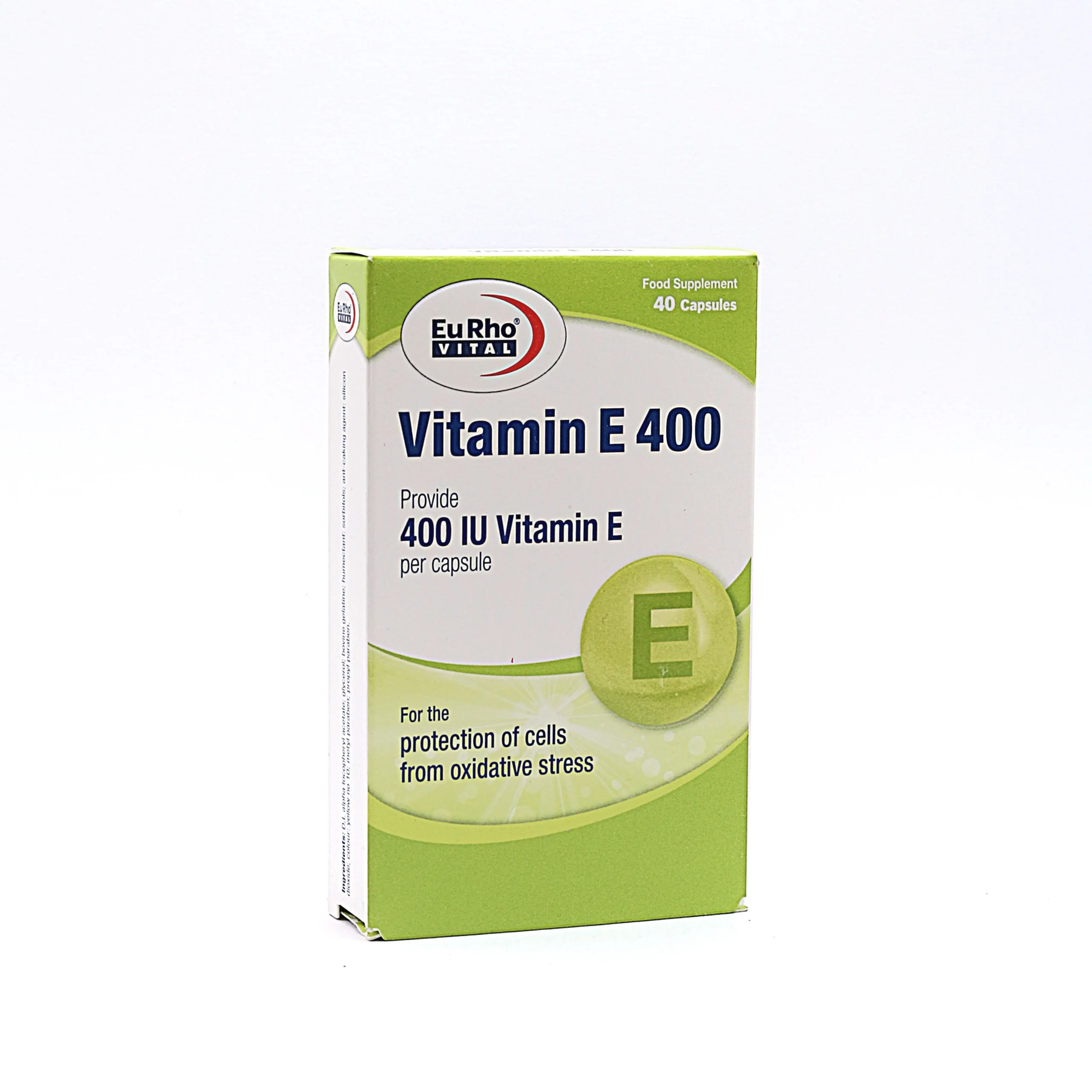 vit e 400 eurhovital (2) کپسول ویتامین e 400 یوروویتال (vit e 400 eurhovital) - 40 عددی - Image 1